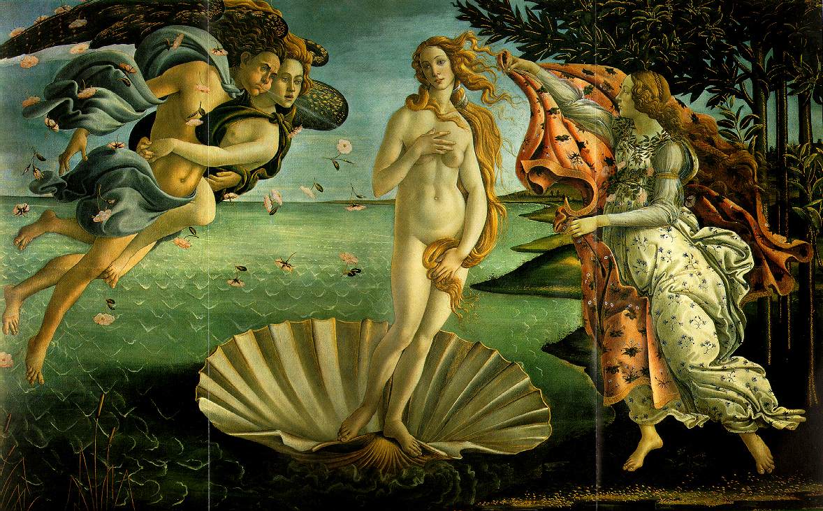 Lady Venus Paint by Numbers - The Birth of Venus - Sandro